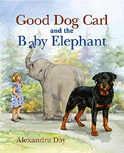 Good Dog Carl and the Baby Elephant Hardcover Picture Book