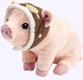 Flying Pig Plush Doll