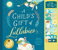 A Child's Book of Lullabies Picture Book with Sound Board