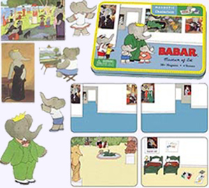 Babar Magnetic Characters