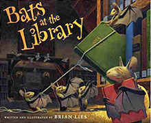 Bats at the Library Hardcover Picture Boook
