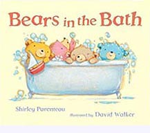Bears in the Bath Hardcover Picture Book
