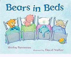 Bears in Beds Hardcover Picture Book