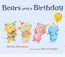 Bears and a Birthday Hardcover Picture Book