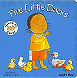 Five Little Ducks Hands-on Songs ASL Board Book