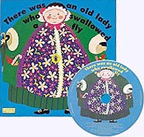 There was an Old Lady Paper Picture Book with CD