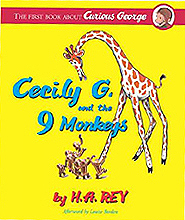 Cecily G. and the 9 Monkeys Hardcover Picture Book