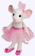Ballerina Mouse Plush Doll