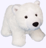 11 in. Polar Bear Plush