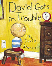 David Gets in Trouble Hardcover Picture Book