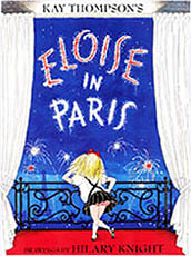 Eloise in Paris Hadcover Picture Storybook