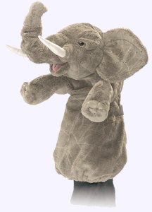 12 in. Elephant Stage Puppet
