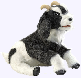 14 in. Goat Hand Puppet