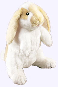 12 in. Standing Lop Ear Rabbit Puppet
