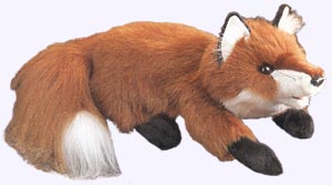 15 in. Red Fox Hand Puppet