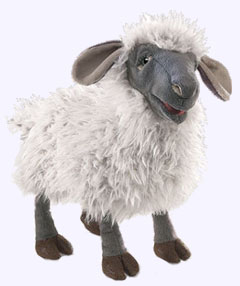 13 in. Bleating Sheep Puppet