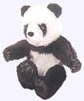 4 in. Mini Panda Finger Puppet