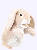 7 in. Lop Ear Rabbit Hand Puppet