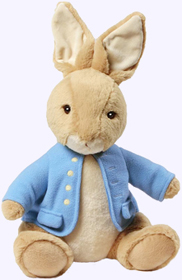 14 in. Classic Large Peter Rabbit Plush Storybook Character