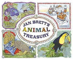 Jan Brett's Animal Treasury Hardcover Picture Book