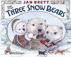 The Three Snow Bears Hardcover Picture Book