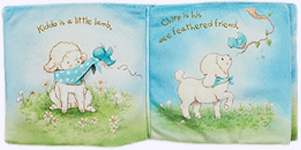 Inside pages of Kiddo's Rainy Play Day Cloth Book