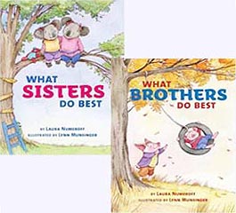 What Sisters/Brothers Do Best Hardcover Picture Book