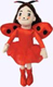 Ladybug Girl Cloth Doll