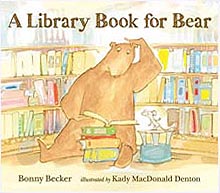 A Library Book for Bear Hardcover Picture Book