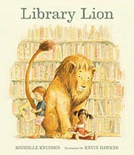Library Lion Hardcover Picture Book