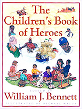 The Children's Book of Heroes Hardcover Picture Book
