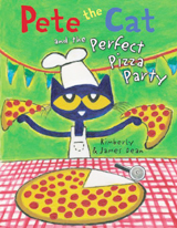 Pete the Cat and the Perfect Pizza Party Hardcover Picture Book