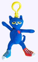 6.5 in. Pete the Cat Backpack Pull