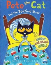 Pete the Cat and the Bedtime Blues Hardcover Picture Book