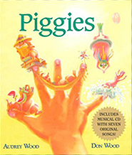 Piggies Hardcover Picture Book with CD