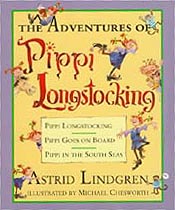 The Adventures of Pippi Longstocking Hardcover Picture Book