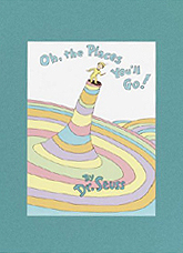 Oh, the Places You'll Go! Deluxe Edition, Slip Case: A collector's cloth-bound, slipcased edition of the best selling final work of the inimitable Dr. Suess