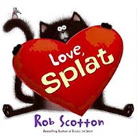 Love, Splat Hardcover Picture Book