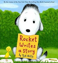 Rocket Writes a Story Hardcover Picture Storybook