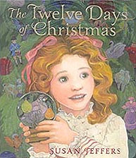 The Twelve Days of Christmas Hardcover Picture Book illustrated by Susan Jeffers