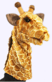 14 in. Giraffe Stage Puppet