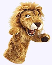 13 in. Lion Stage Puppet