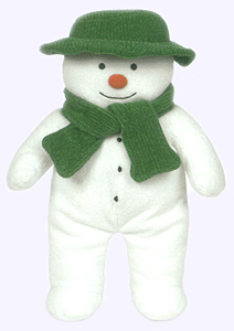 large plush snowman