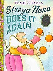 Strega Nona Does it Again Hardcover Picture Book