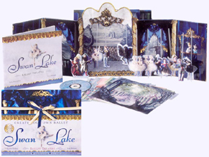 Swan Lake Ballet Theatre Hardcover Pop-up Picture Book