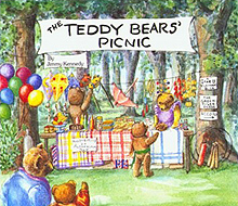 Teddy Bears Picnic Hardcover Picture Book