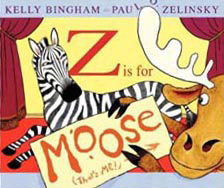 Z isfor Moose hardcover Picture Book