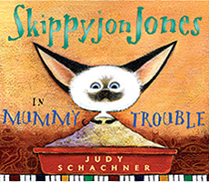 Skippyjon Jones in Mummy Trouble Hardcover Picture Book with CD.