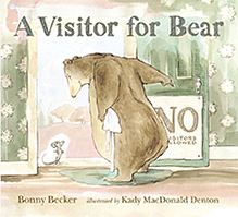 A Visitor for Bear Hardcover Picture Book