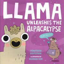 Llama Unleashes the Alpacalypse Hardcover Picture Book
